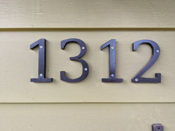 house numbers for my house